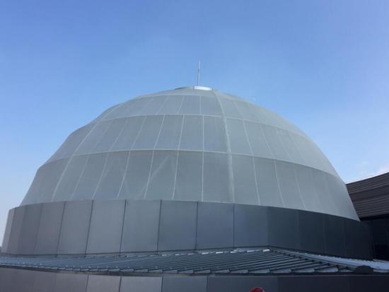 PTFE fiberglass Dome Tensile Roof