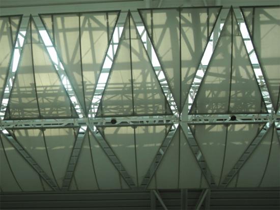 PTFE fiberglass Soft Ceiling Structure