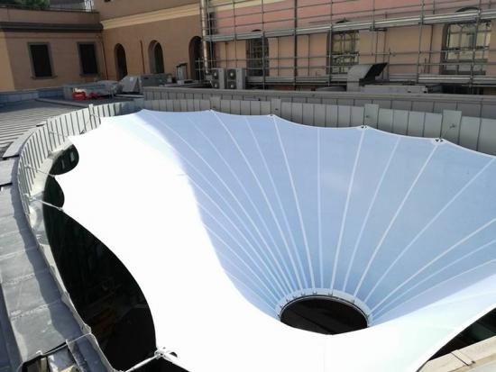 PTFE Inverted Tensile Structure Roof