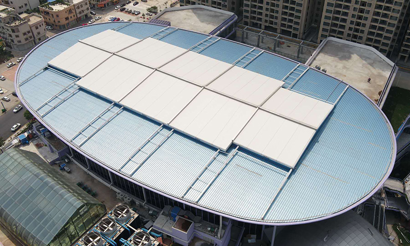 الجوي الفيديو من سقف قابل للطي هيكل تشونغشان HuiFeng للتسوق